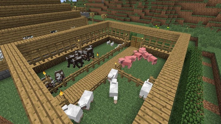  was essen Pferde in Minecraft pc Ranch