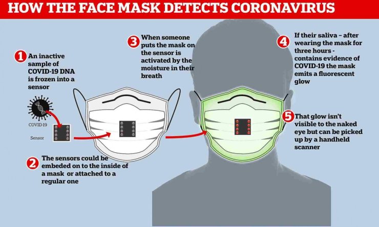 How The Face Mask Detects Coronavirus