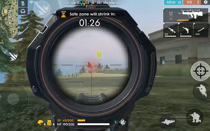 Free Fire mistakes moving