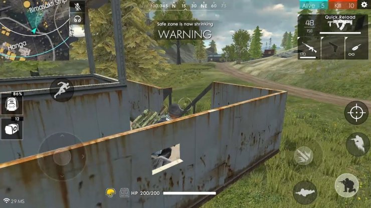 Free Fire mistakes campers