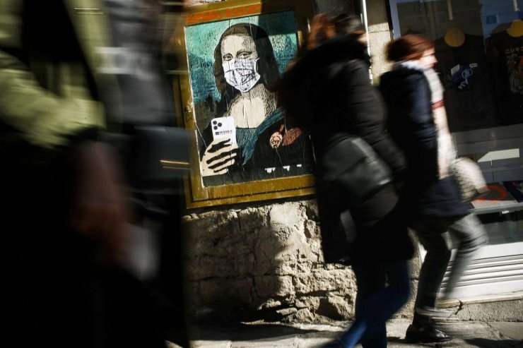 Mona Lisa Facemask