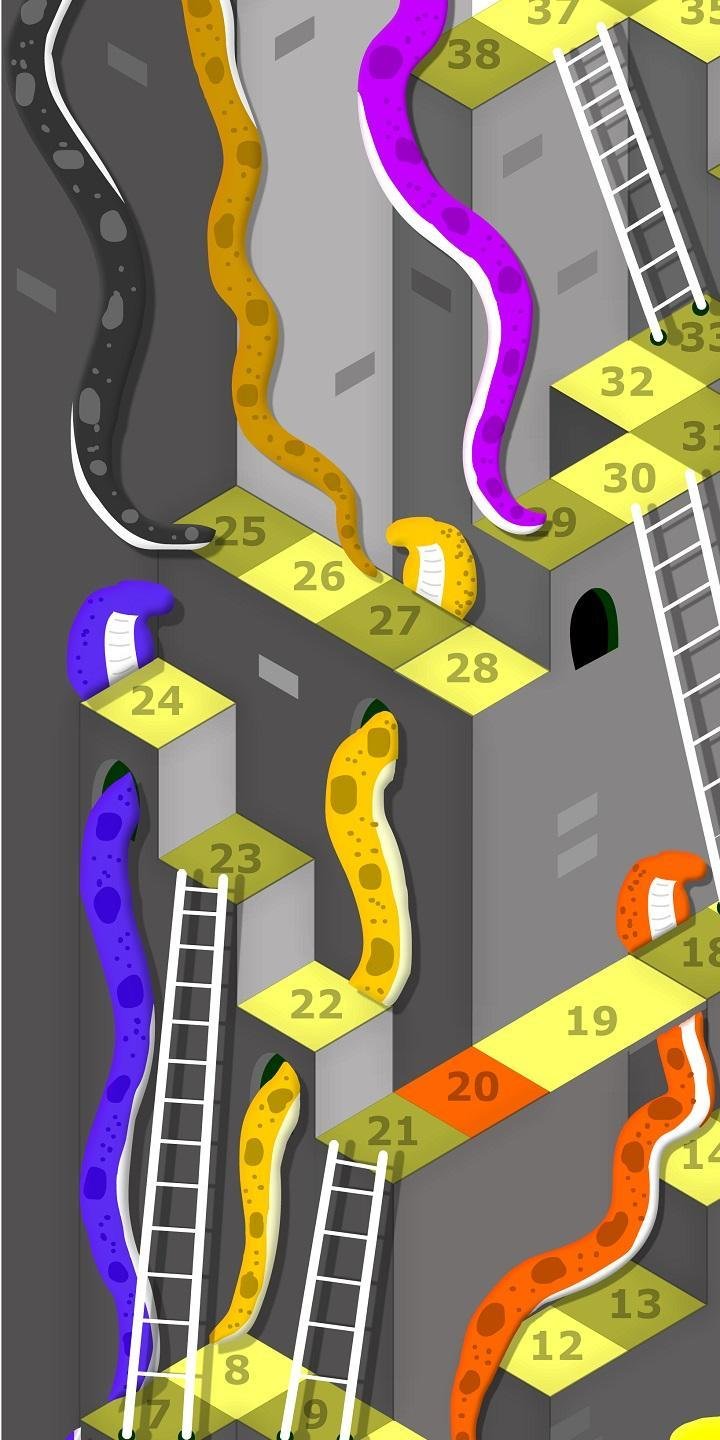 Mega Snakes and Ladder Battle Saga