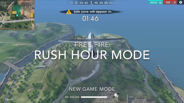 Garena Free Fire Rush Hour Gameplay