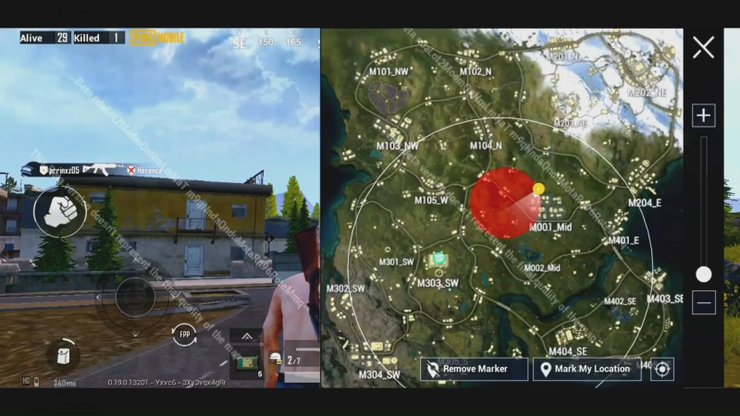 The new Fourex map is a combination of 4 maps from PUBG Mobile