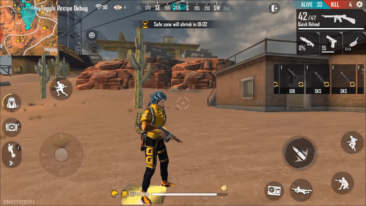 Free Fire Wolfrahh Age Story Background Special Ability Screenshots Etc