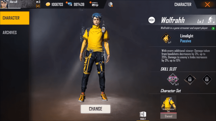 Free Fire Best Character 2020 Top 5 Free Fire Characters You Need To Have