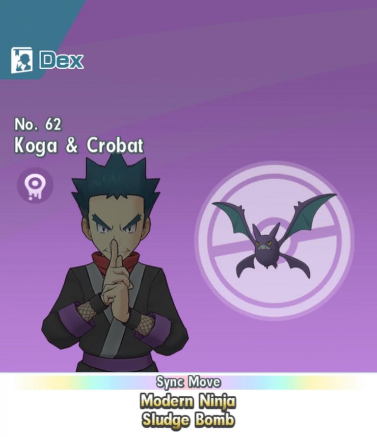 pokémon masters game koga