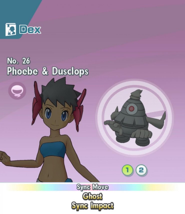 pokémon masters gameplay phoebe