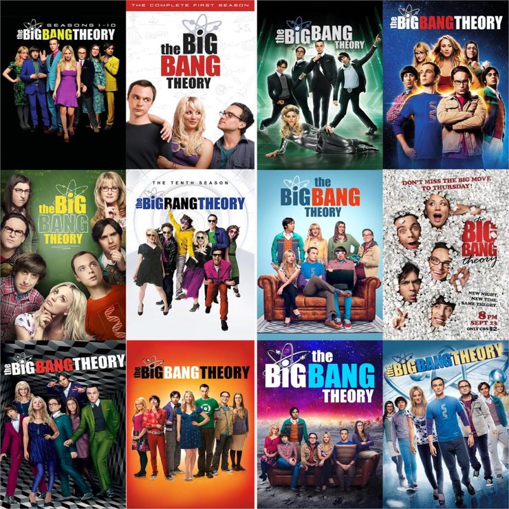 most popular TV series The Big Bang Theory