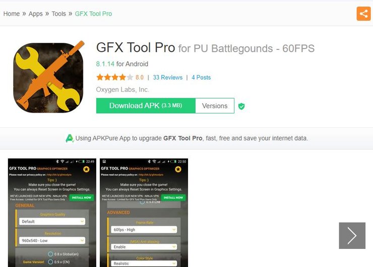PUBG GFX Tool Pro APK Download & How To Use PUBG GFX Tool Pro