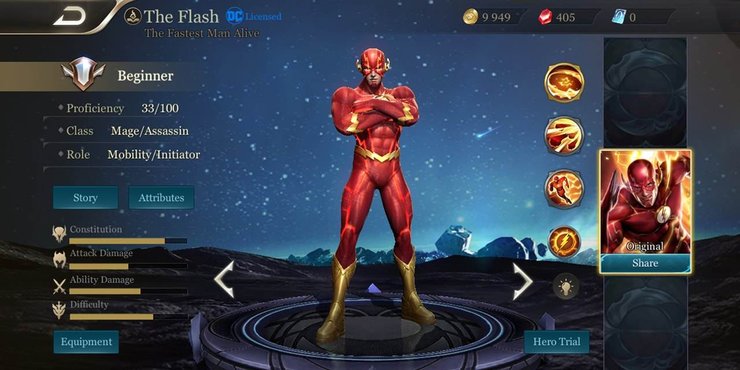 The Flash Aov