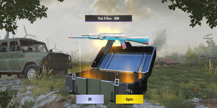 Get Akm Skin From Crate