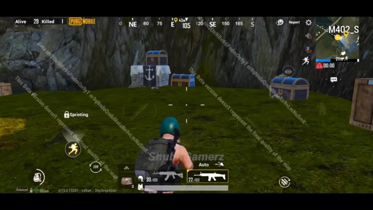 waterfall pubg mobile