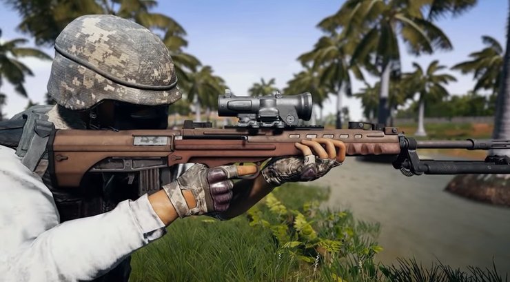 Qbu Replaces Mini14 In Sanhok