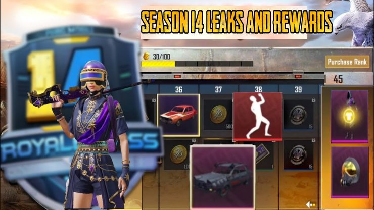 Pubg Mobile Seasson 14 Royal Pass Rewards