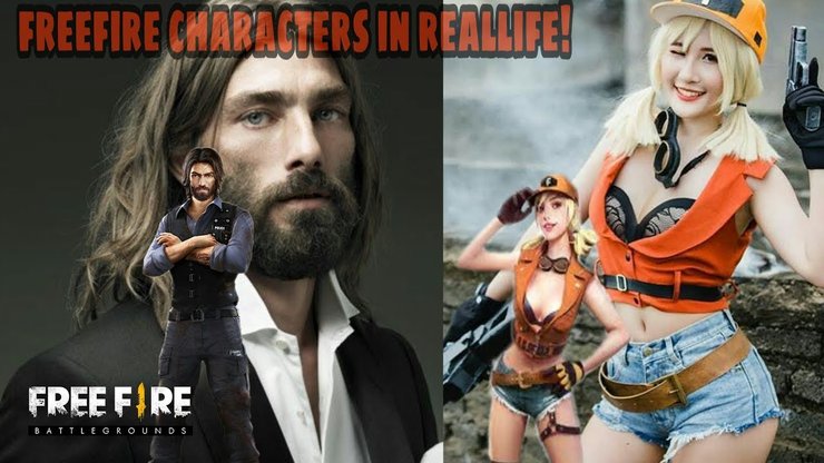 Free Fire Characters In Real Life Find Out Where The Inspirations Are From