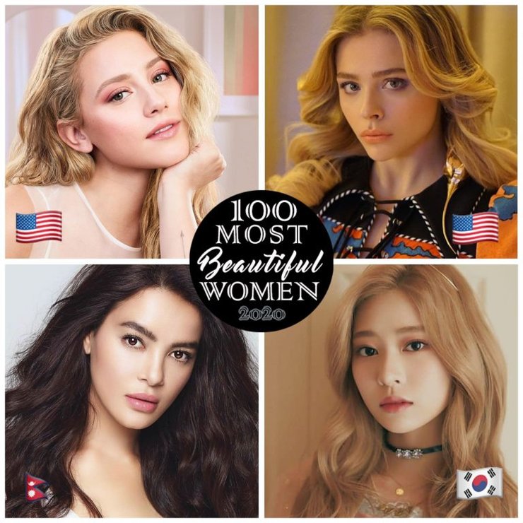 List Of The 100 Most Beautiful Women In The World In 2020