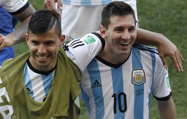 Aguero Messi