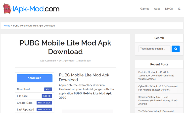 pubg mobile lite download 0.22.0