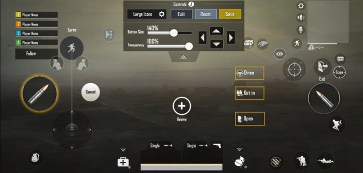 best control setting for pubg mobile