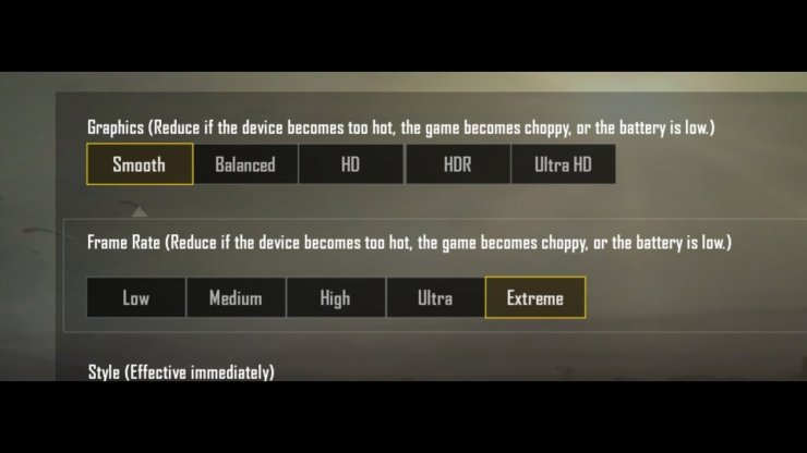 best control setting for pubg