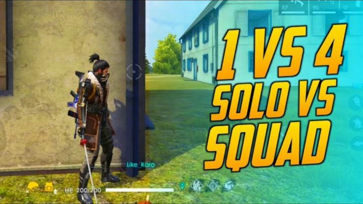 Free Fire Solo Vs Squad Tips How To Handle A Full Squad Alone