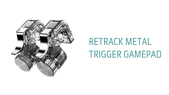 Retrack Metal Trigger Gamepad Fire Button Aim Key