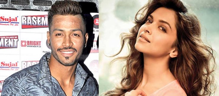 Hardik Pandya Deepika Padukone