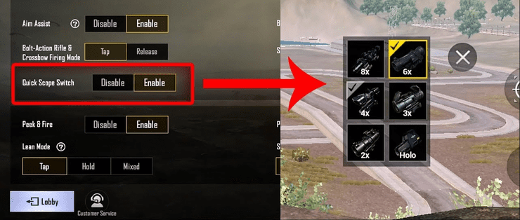  Best Scope Settings In PUBG Mobile To Get More Chicken Dinner