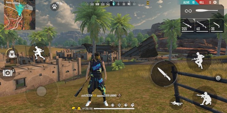 Free Fire Kalahari Map Download Guide To Knowing All Useful Locations