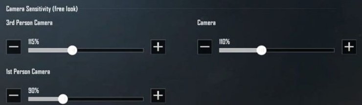 PUBG Mobile Sensitivity Settings no Gyroscope In 2020 free look