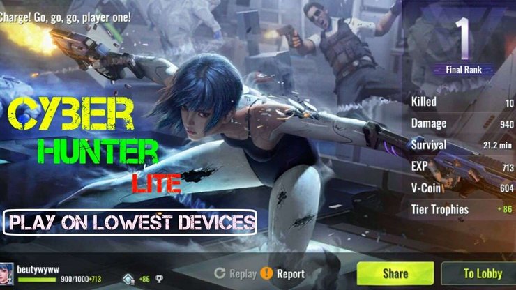 Cyber Hunter Lite survival games