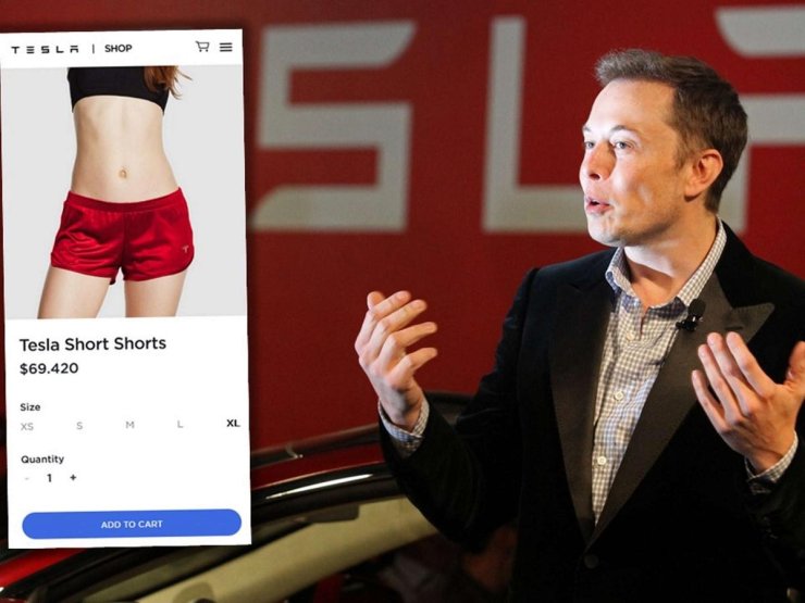 Elon Musk Short Shorts
