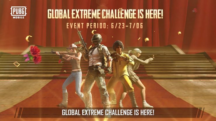 PUBG Mobile Global Extreme Challenge voting 