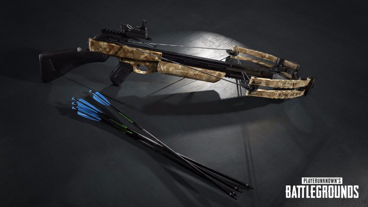 pubg mobile gun 1 shot crossbow