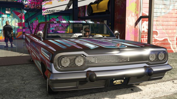 best lowrider in gta 5 muscle