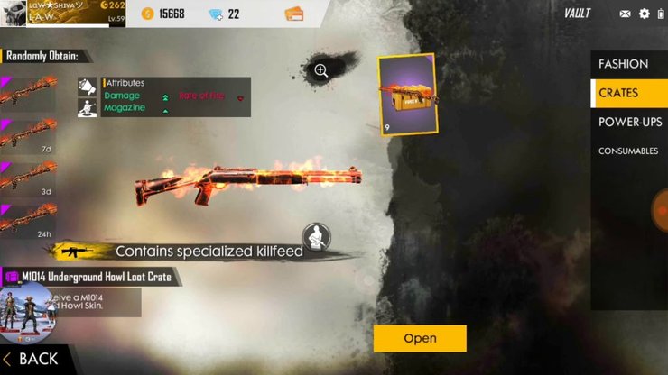Free Fire Secret Weapon: Top Weapons With Highest Damage ...