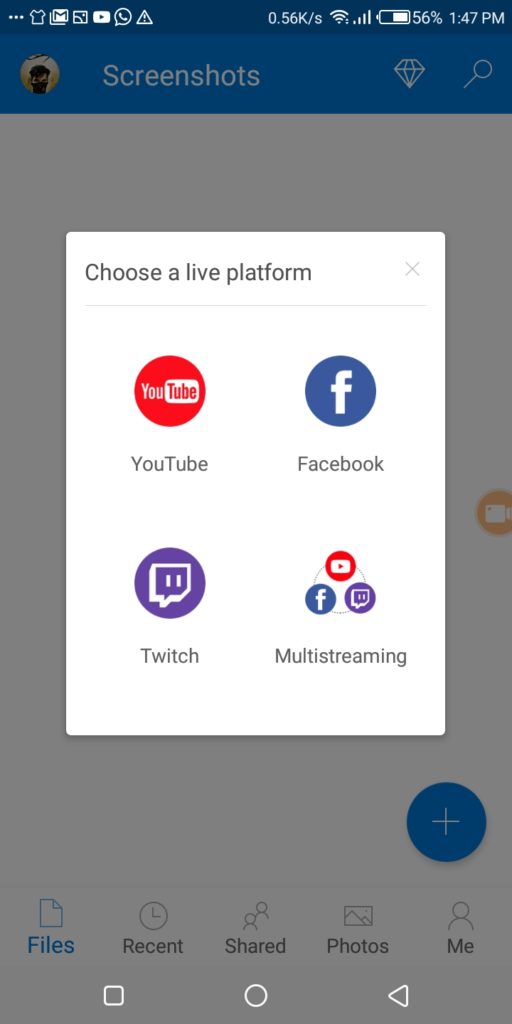 how to stream pubg mobile on facebook