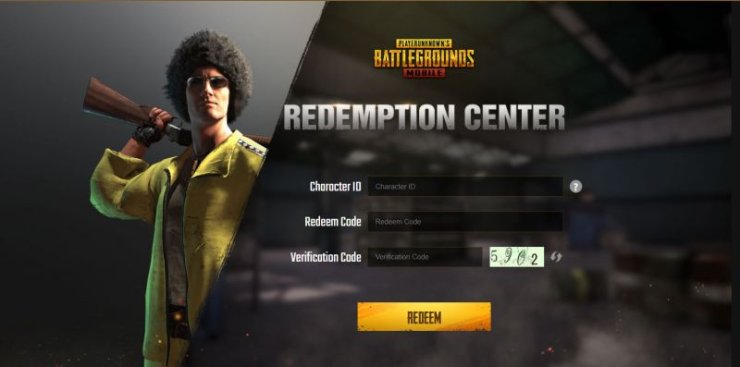 pubg mobile redemption center