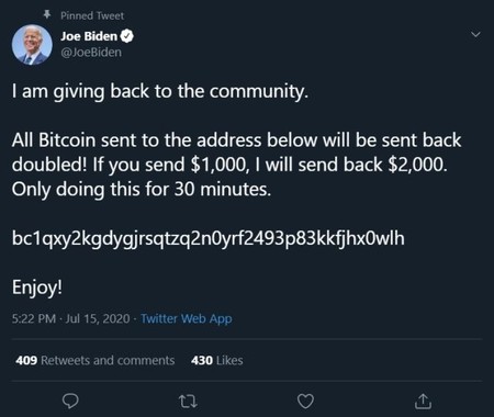 Twitter Hack Barack Obama Elon Musk Bill Gates Bitcoin Spam