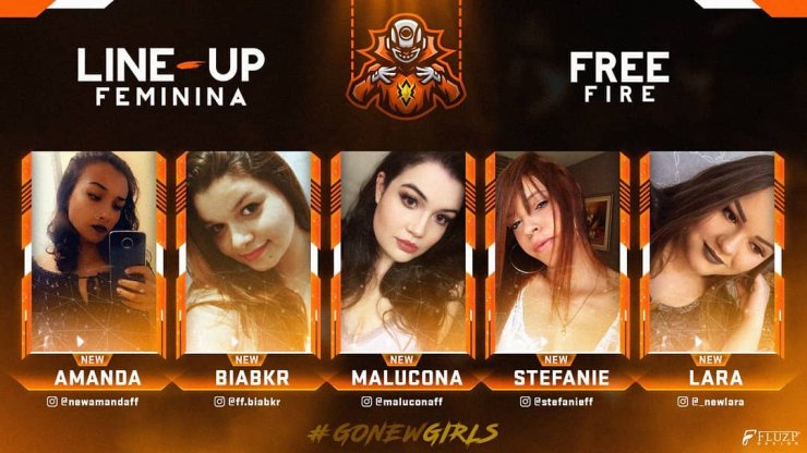 Free Fire New Girls