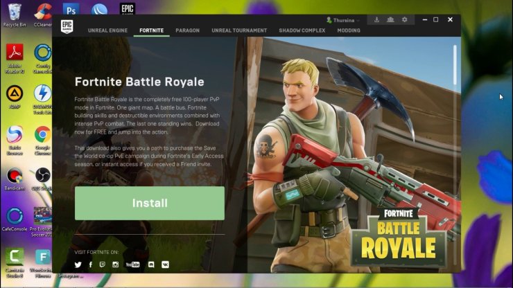 pc fortnite downloading stopped