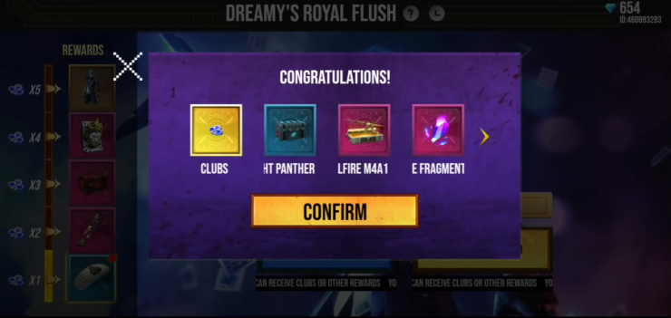 I GOT DREAMY CLUB BUNDLE FROM DREAMY'S ROYAL FLUSH EVENT