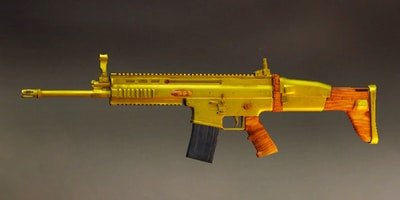 Gold Plated Scar L Small