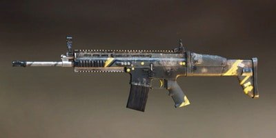 Yellow Stripes Scar L Small