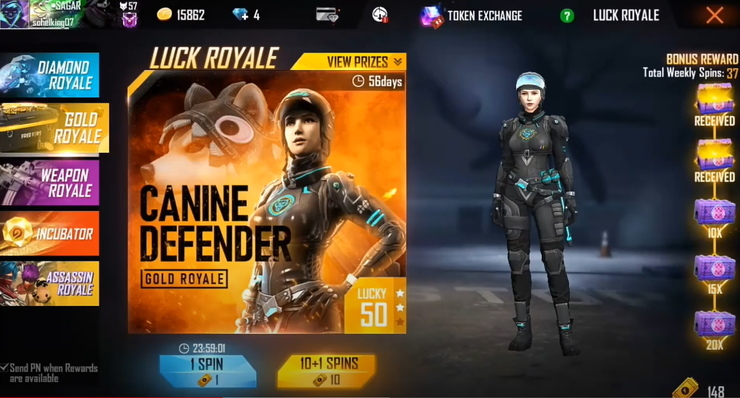 Download Pick Up Your Favorite Free Fire Rare Bundle In 2020 Here