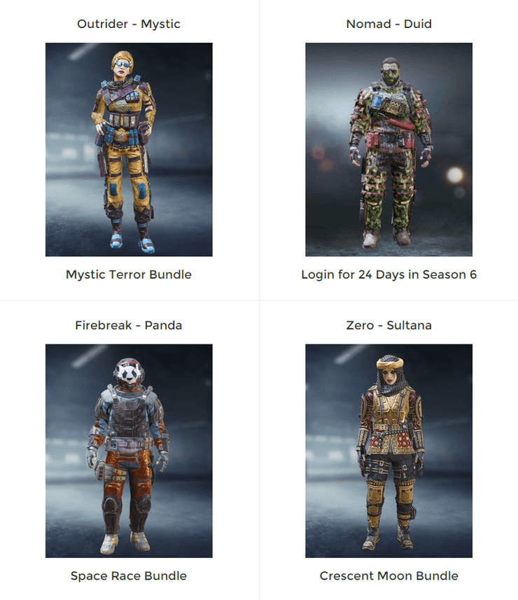 Cod Mobile Character Skins 14