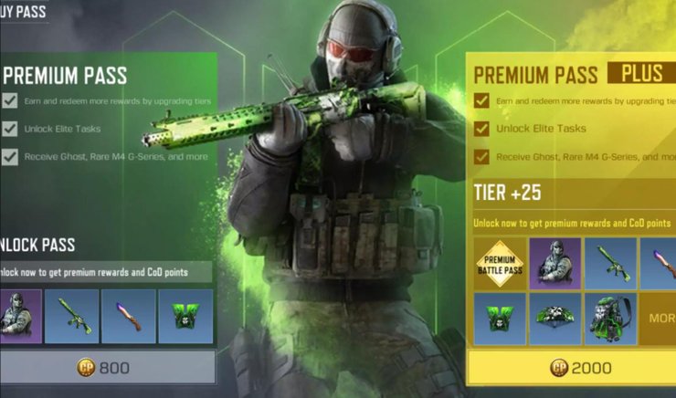 Cod Mobile Premium Battle Pass