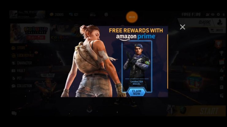 How To Get Free Rewards In Free Fire S Amazon Prime Collaboration Event