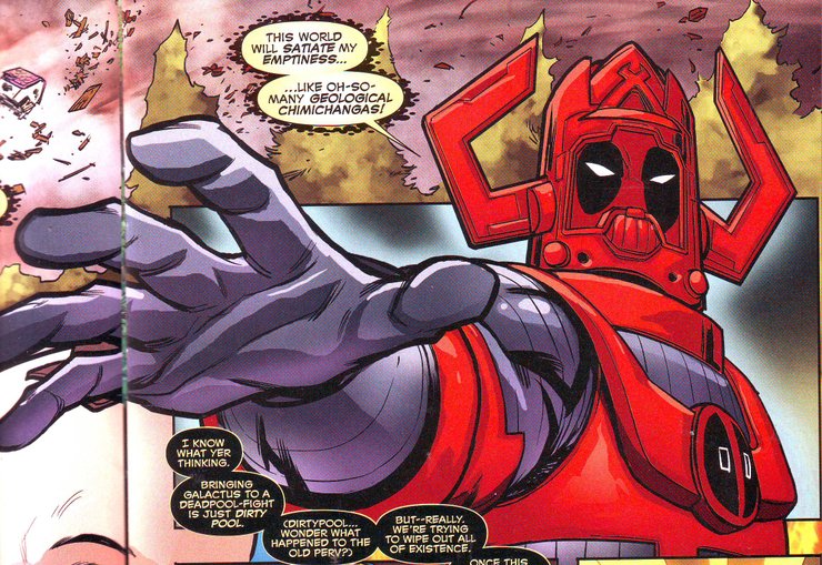 Deadpool Powerful Villain MCU Movies Galactus